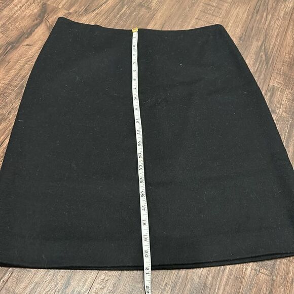 French Connection Black Wool/Cashmere Skirt, Size 6 - Picture 11 of 11